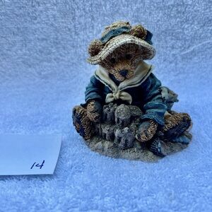 Beach Boyd’s bear building a sand castle